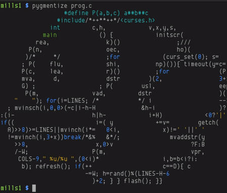Flappy Bird... in C!